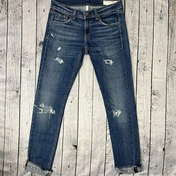 RAG &amp; BONE DRE Distressed Jeans