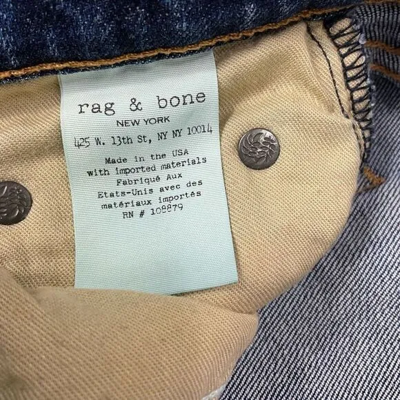 RAG &amp; BONE DRE Distressed Jeans