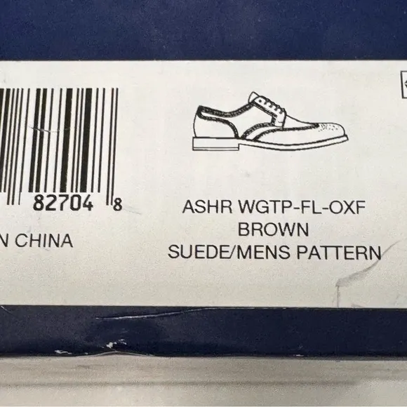 Ralph Lauren Asher Wool &amp; Suede Wingtip Oxford Shoes Unisex Men’s 6 Womens 8 NEW
