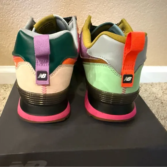 RARE ALERT! Excellent Condition New Balance 574 Pink Glow Men’s Shoes