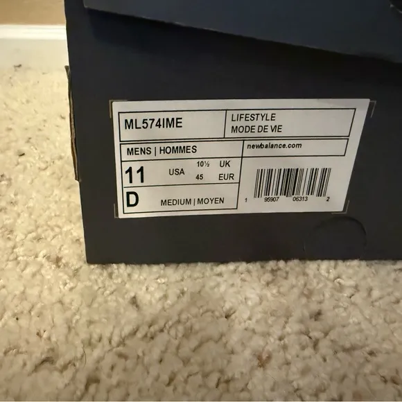 RARE ALERT! Excellent Condition New Balance 574 Pink Glow Men’s Shoes