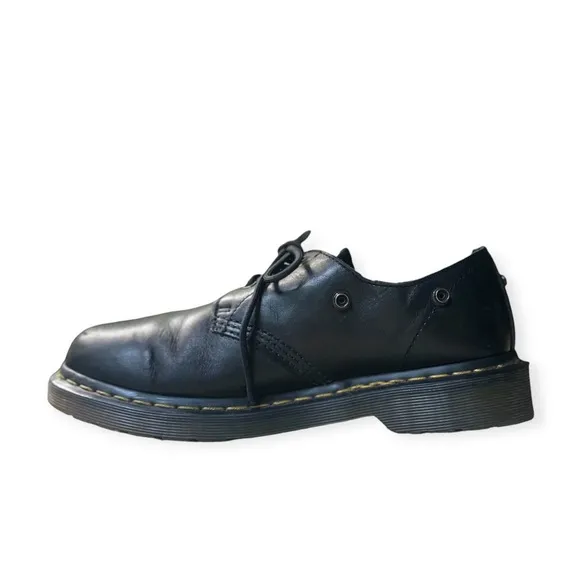 RARE Dr. Martens Special Edition Black Leather Shoes Brogues, Men’s 8, Women’s 9