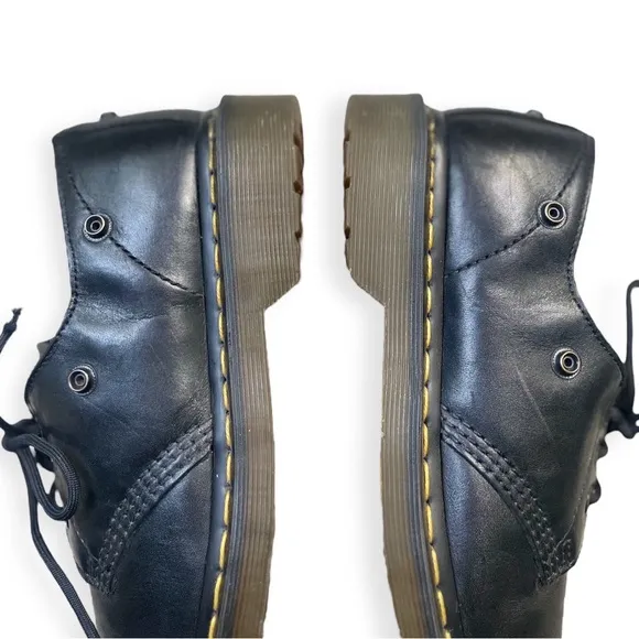 RARE Dr. Martens Special Edition Black Leather Shoes Brogues, Men’s 8, Women’s 9