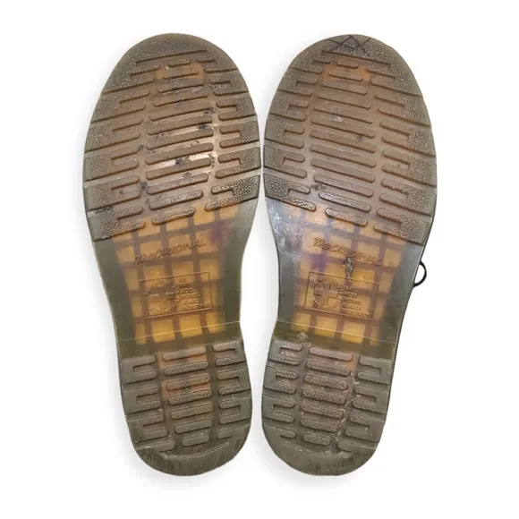 RARE Dr. Martens Special Edition Black Leather Shoes Brogues, Men’s 8, Women’s 9