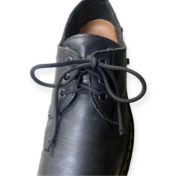 RARE Dr. Martens Special Edition Black Leather Shoes Brogues, Men’s 8, Women’s 9