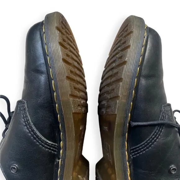 RARE Dr. Martens Special Edition Black Leather Shoes Brogues, Men’s 8, Women’s 9