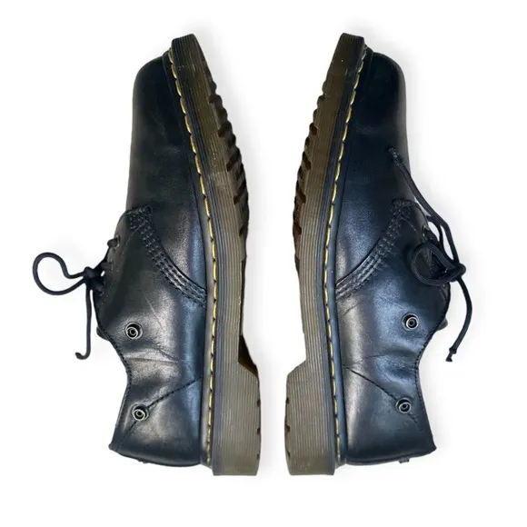 RARE Dr. Martens Special Edition Black Leather Shoes Brogues, Men’s 8, Women’s 9
