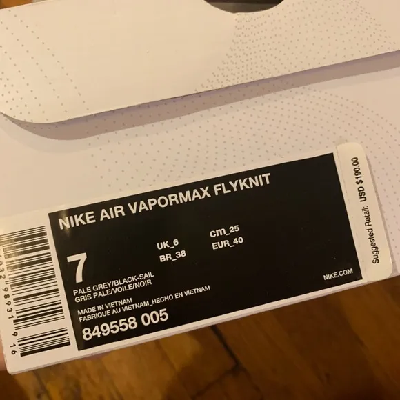 RARE! Nike Air Vapormax Flyknit