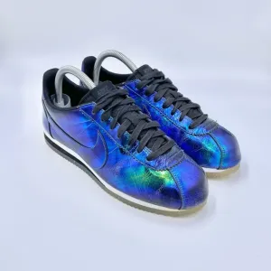 Rare Nike Cortez Iridescent Soar 902854-400 XLV Women’s Sz 9 Metallic Shoe