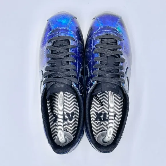 Rare Nike Cortez Iridescent Soar 902854-400 XLV Women’s Sz 9 Metallic Shoe