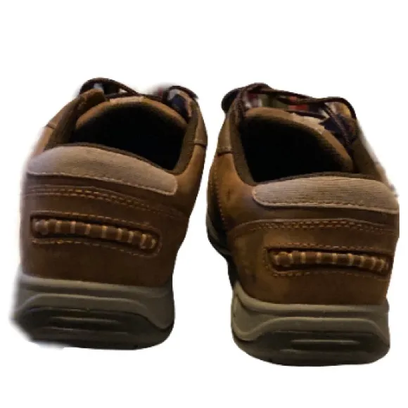 Red Wing Mens Leather Oxford Brown Comfortpro Work Shoes Steel Toe 6708 NWOT 8.5