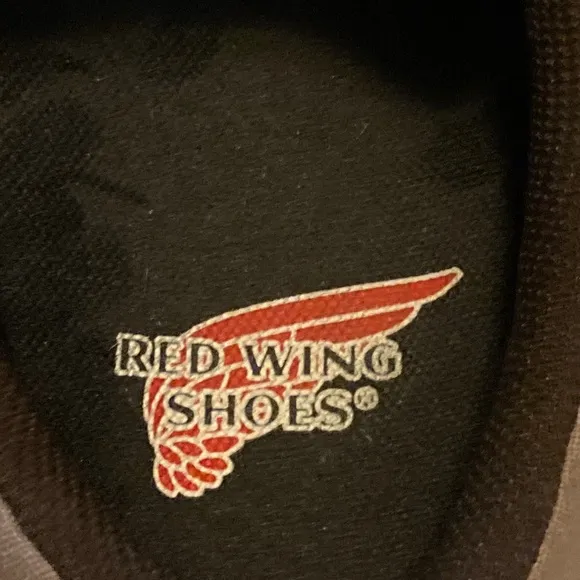 Red Wing Mens Leather Oxford Brown Comfortpro Work Shoes Steel Toe 6708 NWOT 8.5