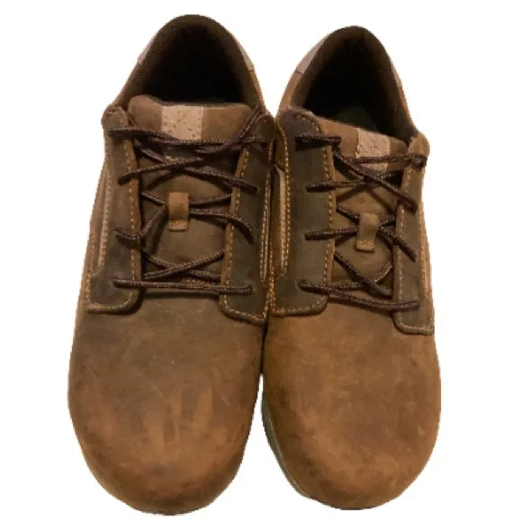 Red Wing Mens Leather Oxford Brown Comfortpro Work Shoes Steel Toe 6708 NWOT 8.5
