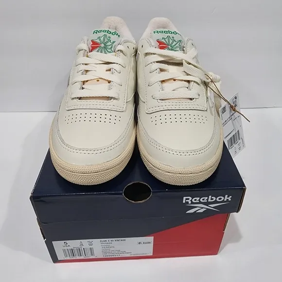 Reebok Club C 85 Vintage Unisex Shoes Sizes 5
