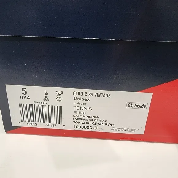 Reebok Club C 85 Vintage Unisex Shoes Sizes 5