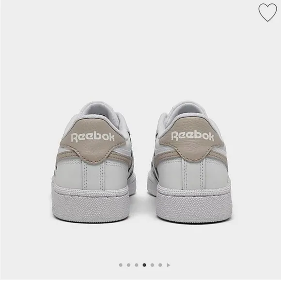 Reebok Club C Revenge NWT shoes white &amp; beige moonstone women’s size 8