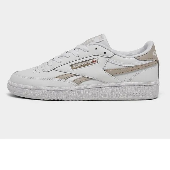 Reebok Club C Revenge NWT shoes white &amp; beige moonstone women’s size 8