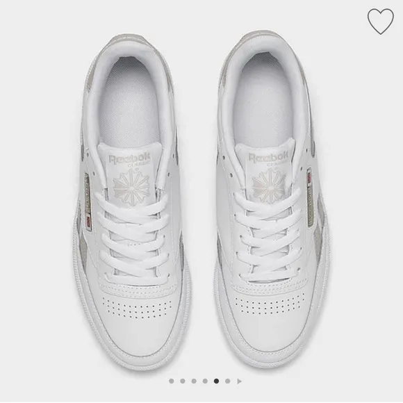 Reebok Club C Revenge NWT shoes white &amp; beige moonstone women’s size 8
