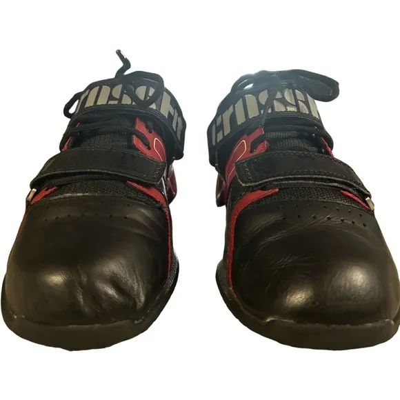 Reebok Crossfit Lifter Plus 2.0 UForm Lifting Shoes V47270 Black Red Mens 9.5