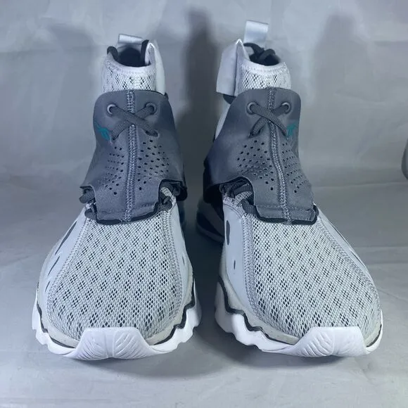 Reebok DMX Elusion 001 Basketball Shoes Grey/Teal Mens Size 7.5 US/Women's 9 US