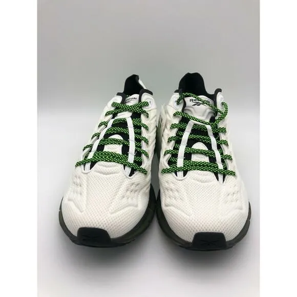 Reebok Men’s Zig Kinetica Running Shoes White/Solar Green FZ3101 Size 10.5