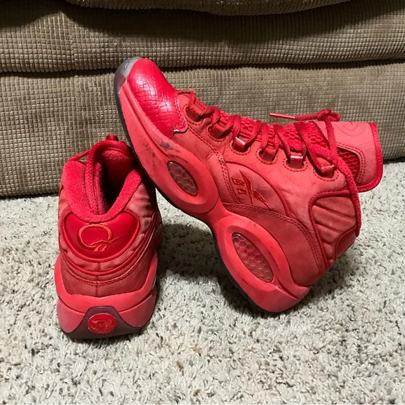 Reebok  Question Teyana Taylor Mid Red Athletic men’s 9