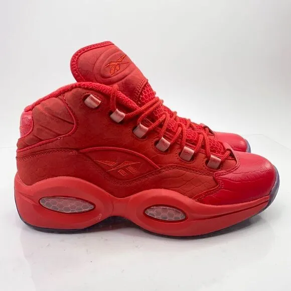 Reebok Question Mid Teyana Taylor Women’s Size 9 Red Athletic Shoes BD4487
