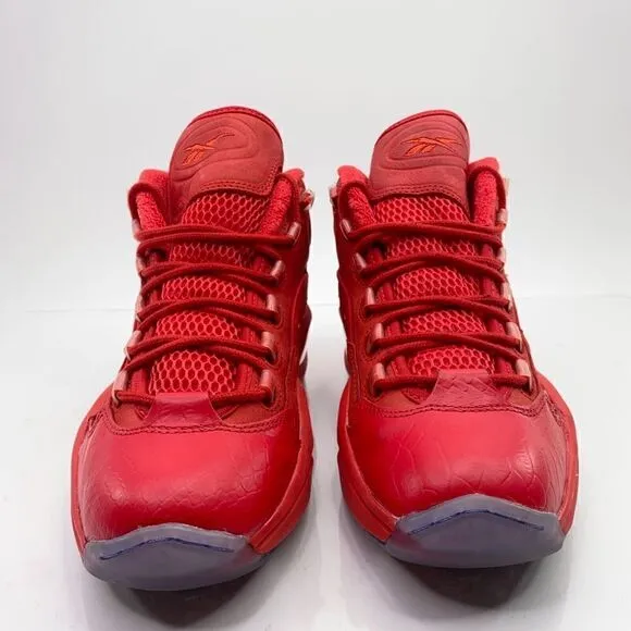 Reebok Question Mid Teyana Taylor Women’s Size 9 Red Athletic Shoes BD4487