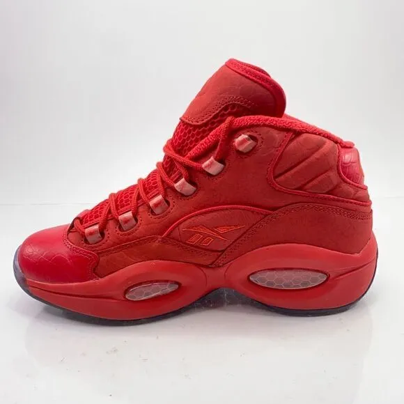 Reebok Question Mid Teyana Taylor Women’s Size 9 Red Athletic Shoes BD4487