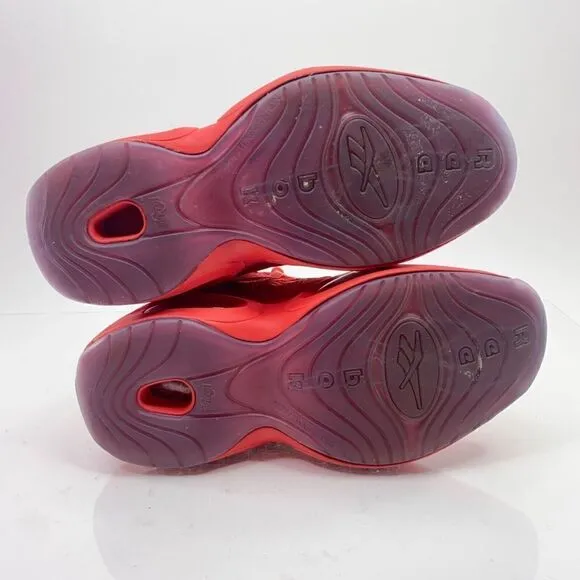 Reebok Question Mid Teyana Taylor Women’s Size 9 Red Athletic Shoes BD4487