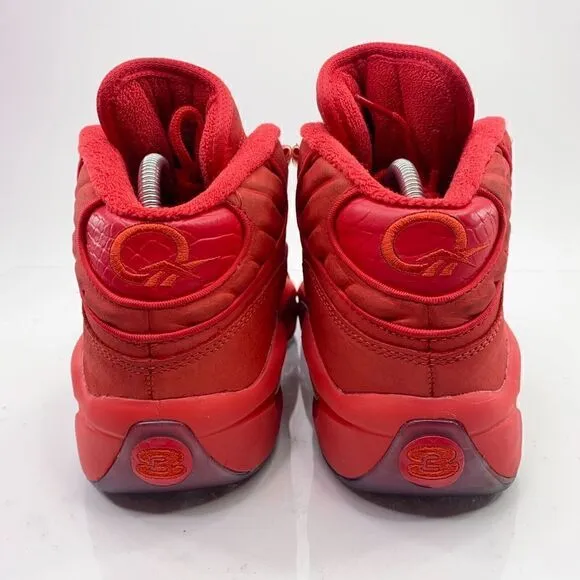 Reebok Question Mid Teyana Taylor Women’s Size 9 Red Athletic Shoes BD4487