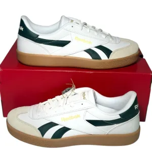 Reebok Smash Edge shoes white &amp; green men’s 8.5 NWT