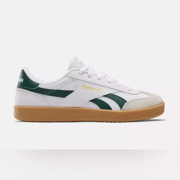 Reebok Smash Edge shoes white &amp; green men’s 8.5 NWT
