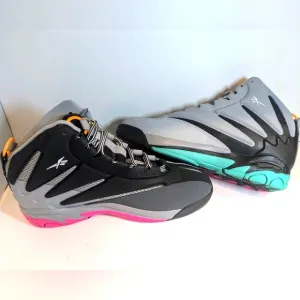 Reebok The Blast Men’s 10.5 The Alamo Basketball Shoes Black/Pink/Mint 100033877