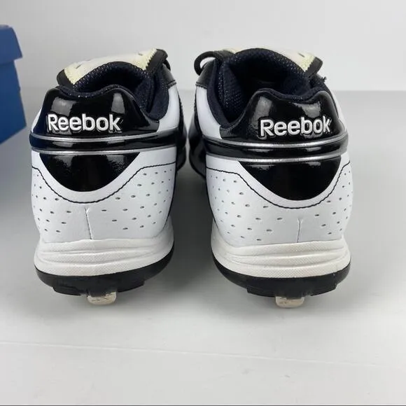 Reebok Vintage IV LOW MM women’s Black and White Softball Shoes Size 10.5