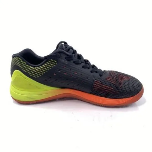 Reebok Crossfit Nano 7 Men’s Sz 4.5 Vitamin C Yellow Black BD2796 Athletic Shoes