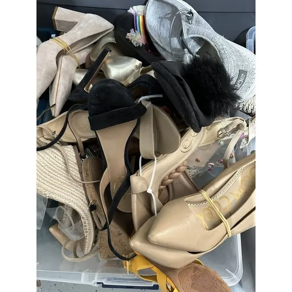 Reseller LOT of 15 Shoes Used Wholesale Rehab Mixed Brands
