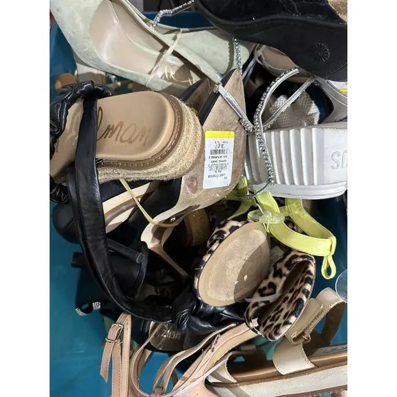 Reseller LOT of 15 Shoes Used Wholesale Rehab Mixed Brands