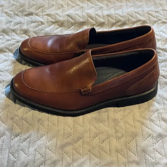 Rockport‎ shoes men’s size 9 brown pre-owned condition