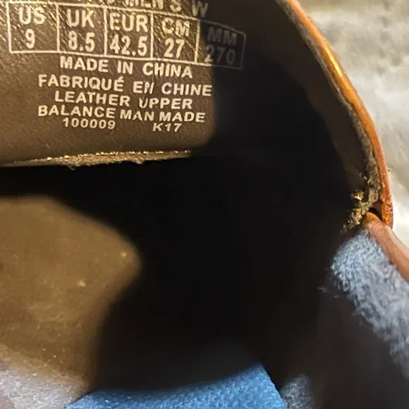 Rockport‎ shoes men’s size 9 brown pre-owned condition