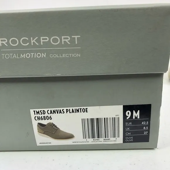 ROCKPORT Total Motion Sports Dress Canvas Shoes