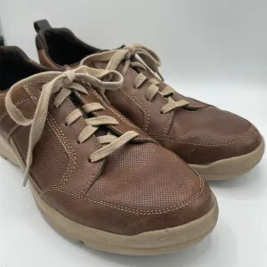 Rockport XCS men’s brown lace-up shoes, size 9.5
