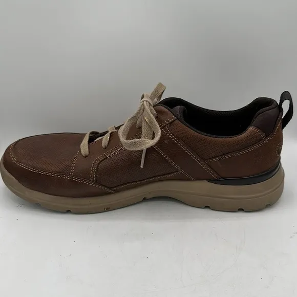 Rockport XCS men’s brown lace-up shoes, size 9.5
