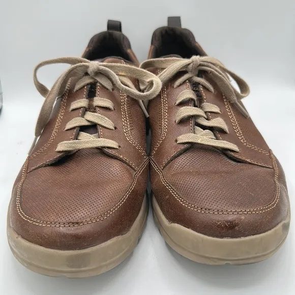 Rockport XCS men’s brown lace-up shoes, size 9.5