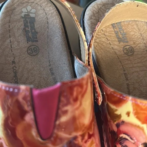 Rocky 4EurSole Womens Nurse Clogs 3 styles in 1 pair of shoes Rose