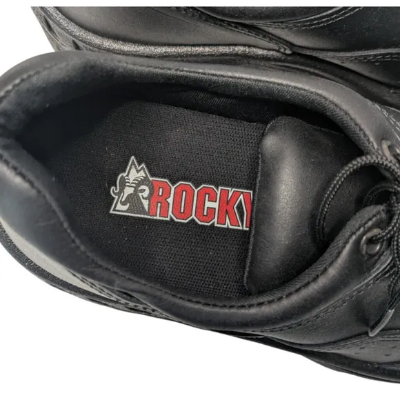 Rocky Black 5101 Womens Postal TMC Duty Oxfords Shoes Nwot Size 9.5 Lace Up