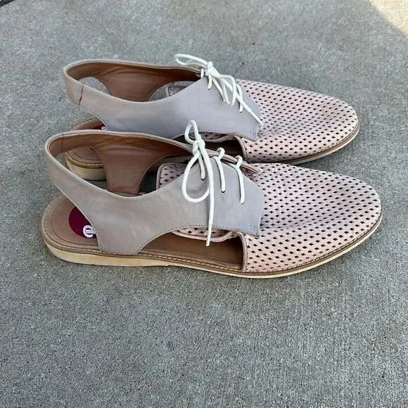 Rollie Australia Leather Slingback Punch Shoes Women’s Sz 45