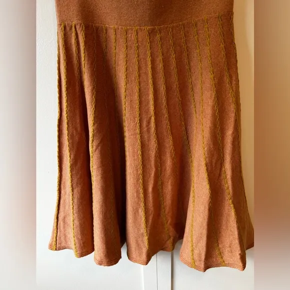 Roolee Women’s Wool Blend Orange‎ Skirt Size Small