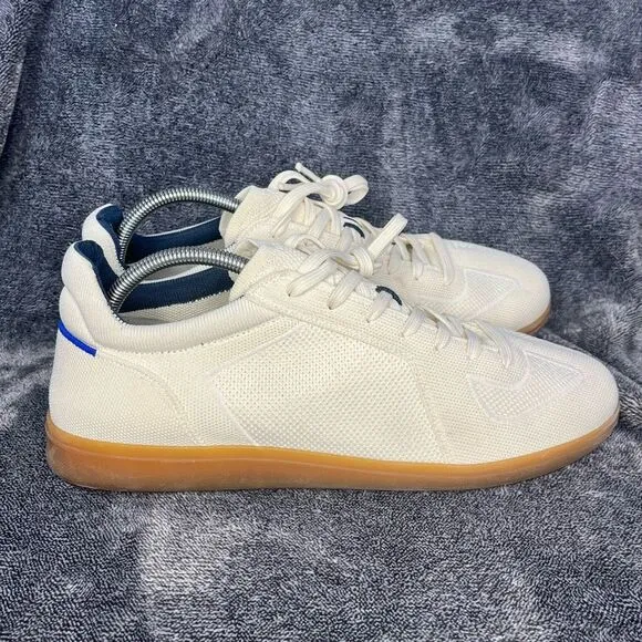 Rothy’s The RS01 Sneaker in Bone Men’s Size 12