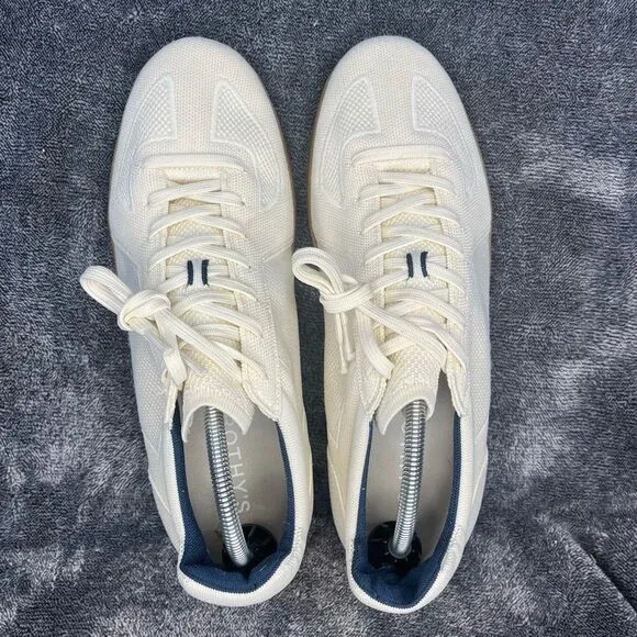 Rothy’s The RS01 Sneaker in Bone Men’s Size 12